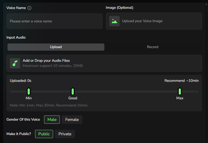 MusicCreator AI Singing Voice Generator